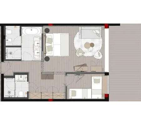 Hotel Chalet Mirabell Hafling Zimmer foto